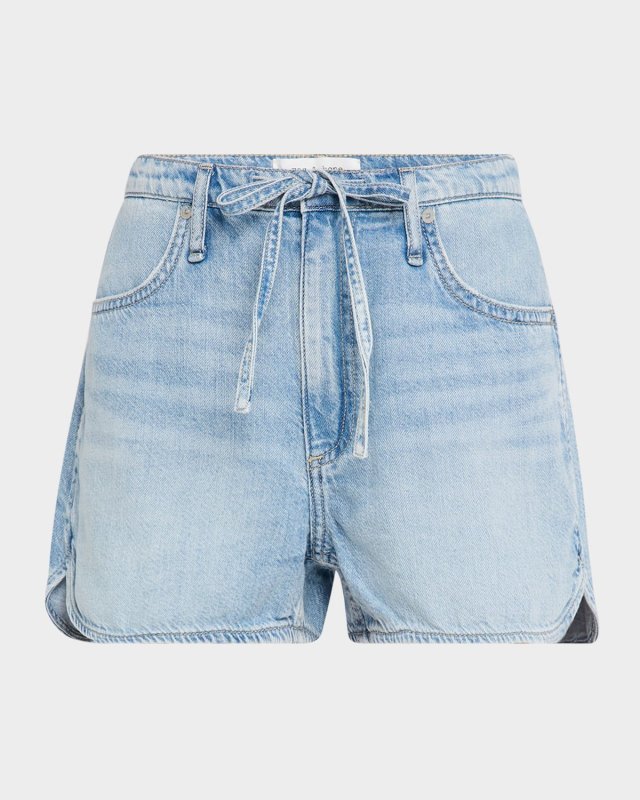 Ultra Featherweight Nolan Drawstring Denim Shorts